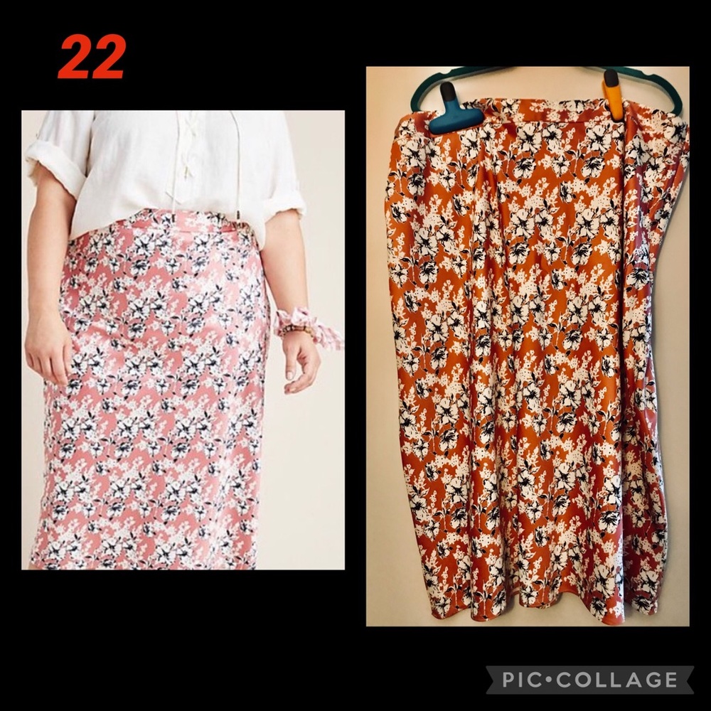 Size 22 Hutch by Anthropologie Pencil Skirt